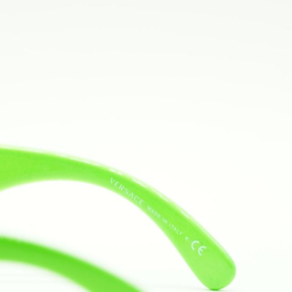 Brand New Versace Green/Grey Ve4361 531987 Fluo - Picture 8 of 10